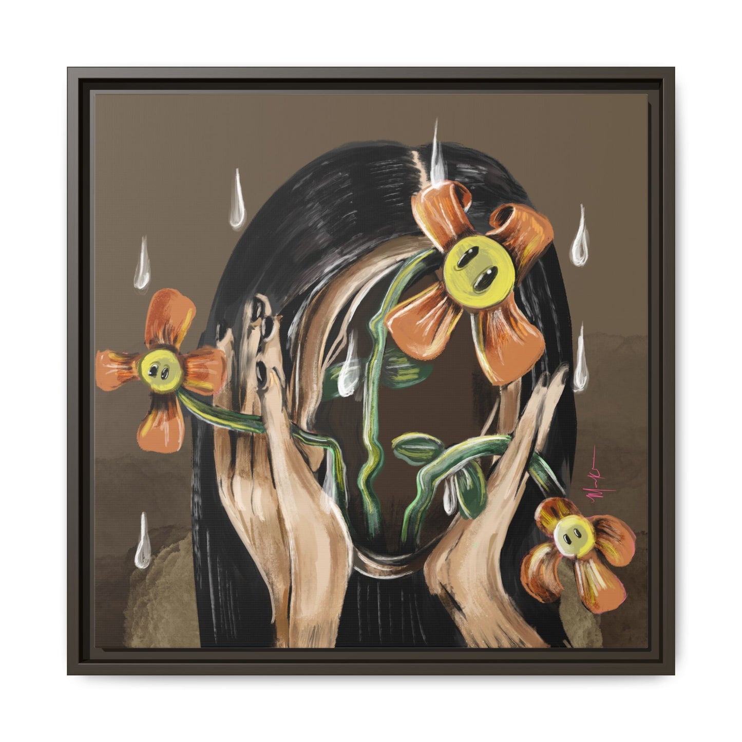 Blossom Framed Canvas
