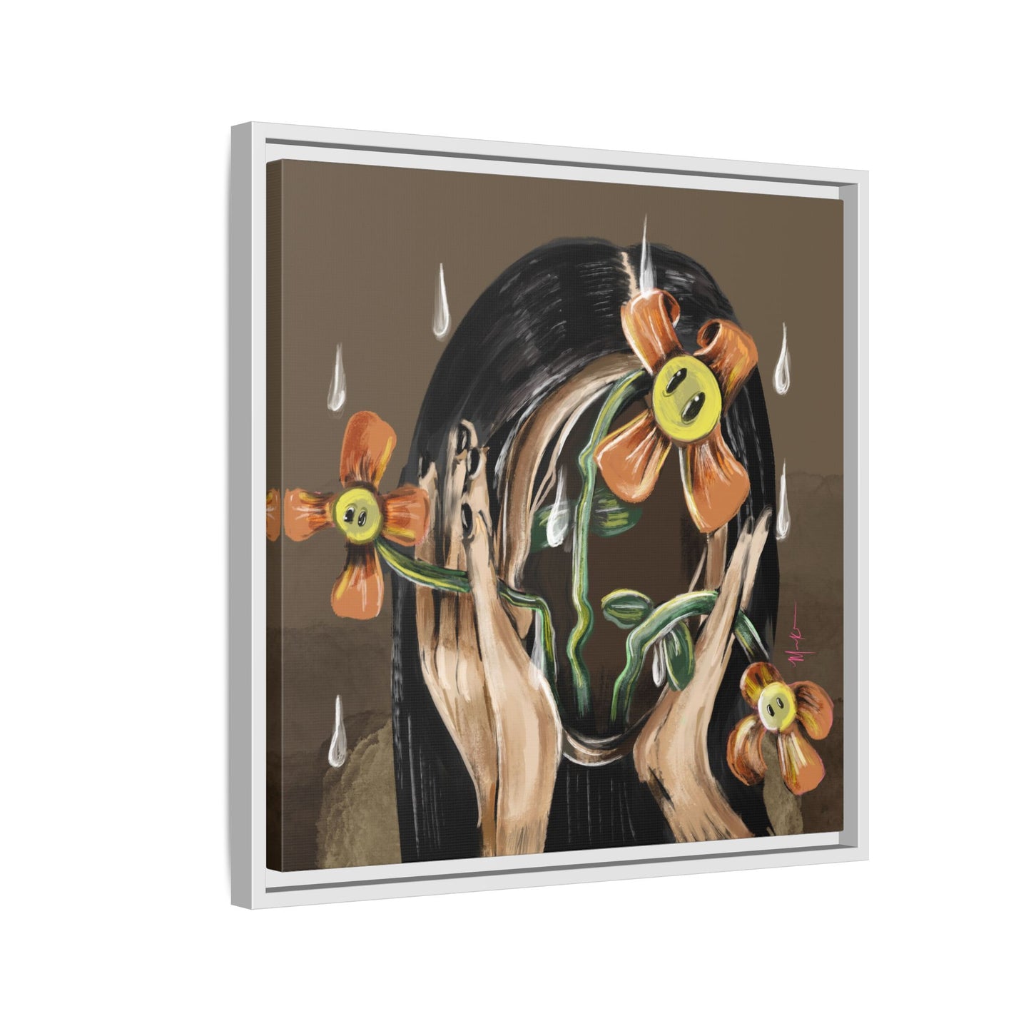 Blossom Framed Canvas