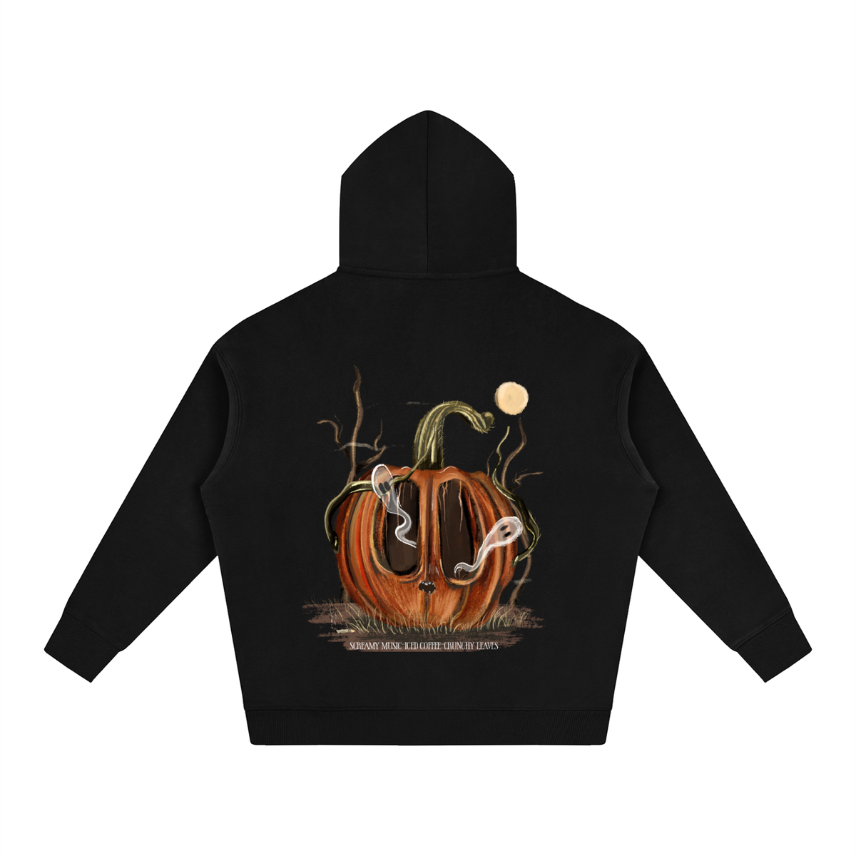 Screamy Music Oversize Fleeced Hoodie