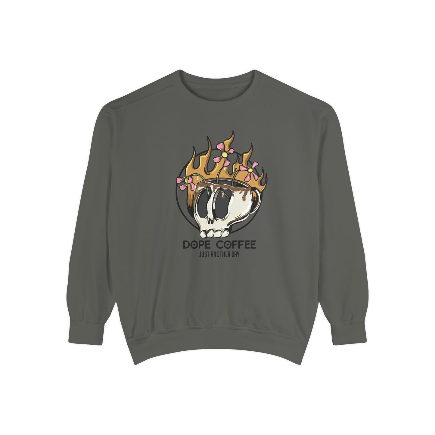 Dope Coffee Comfort Colors Crewneck
