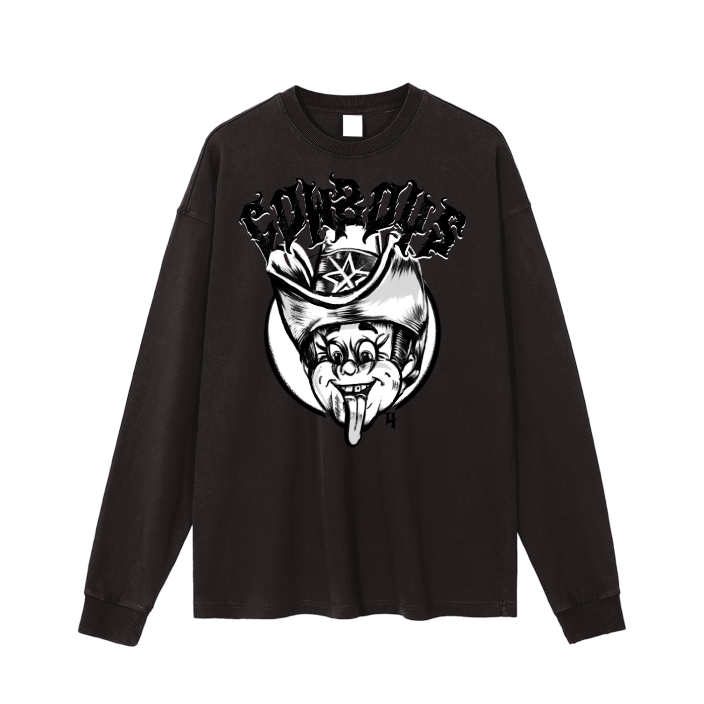 Them Boyz Vintage Washed Long Sleeve T-Shirt