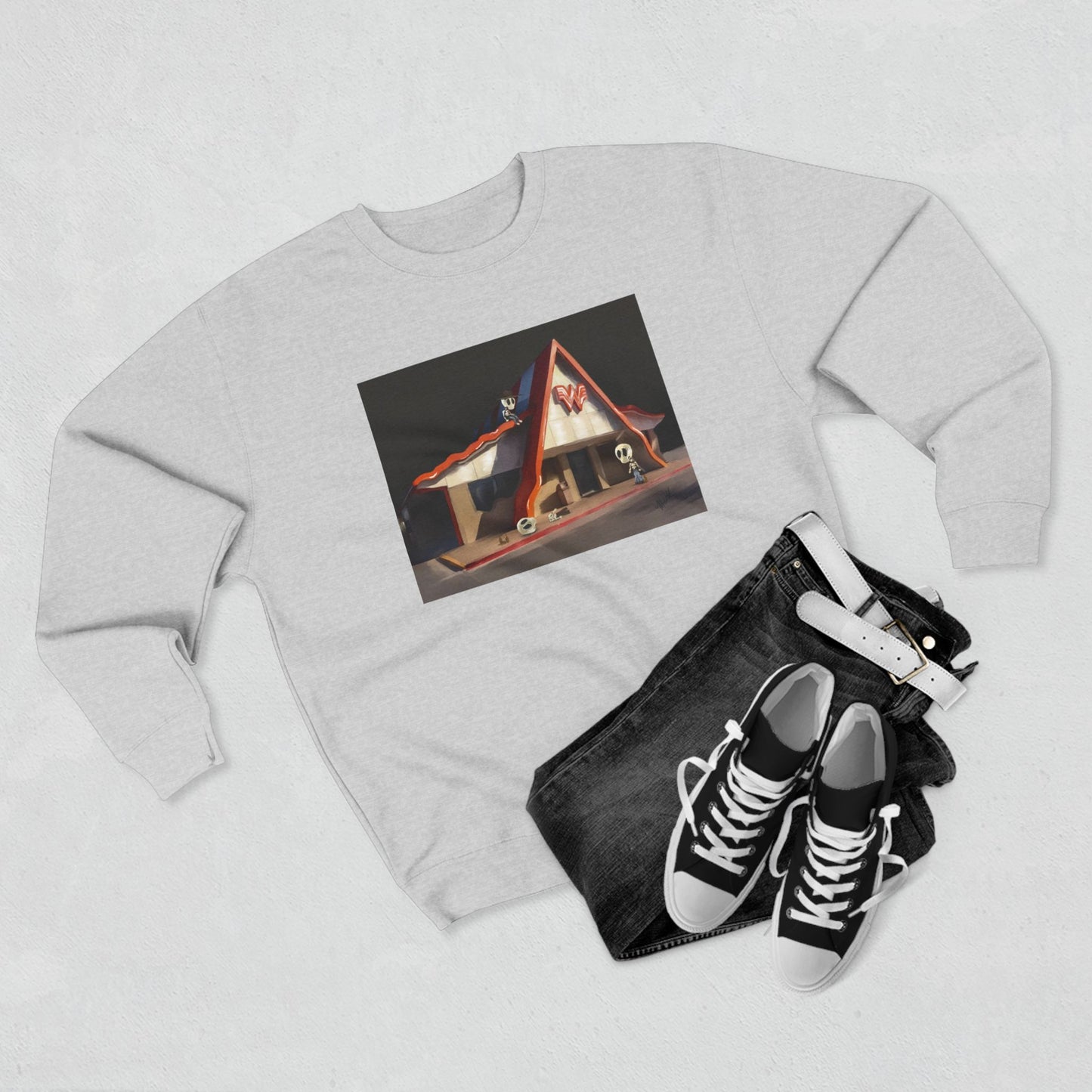 WhataNight Crewneck Sweatshirt