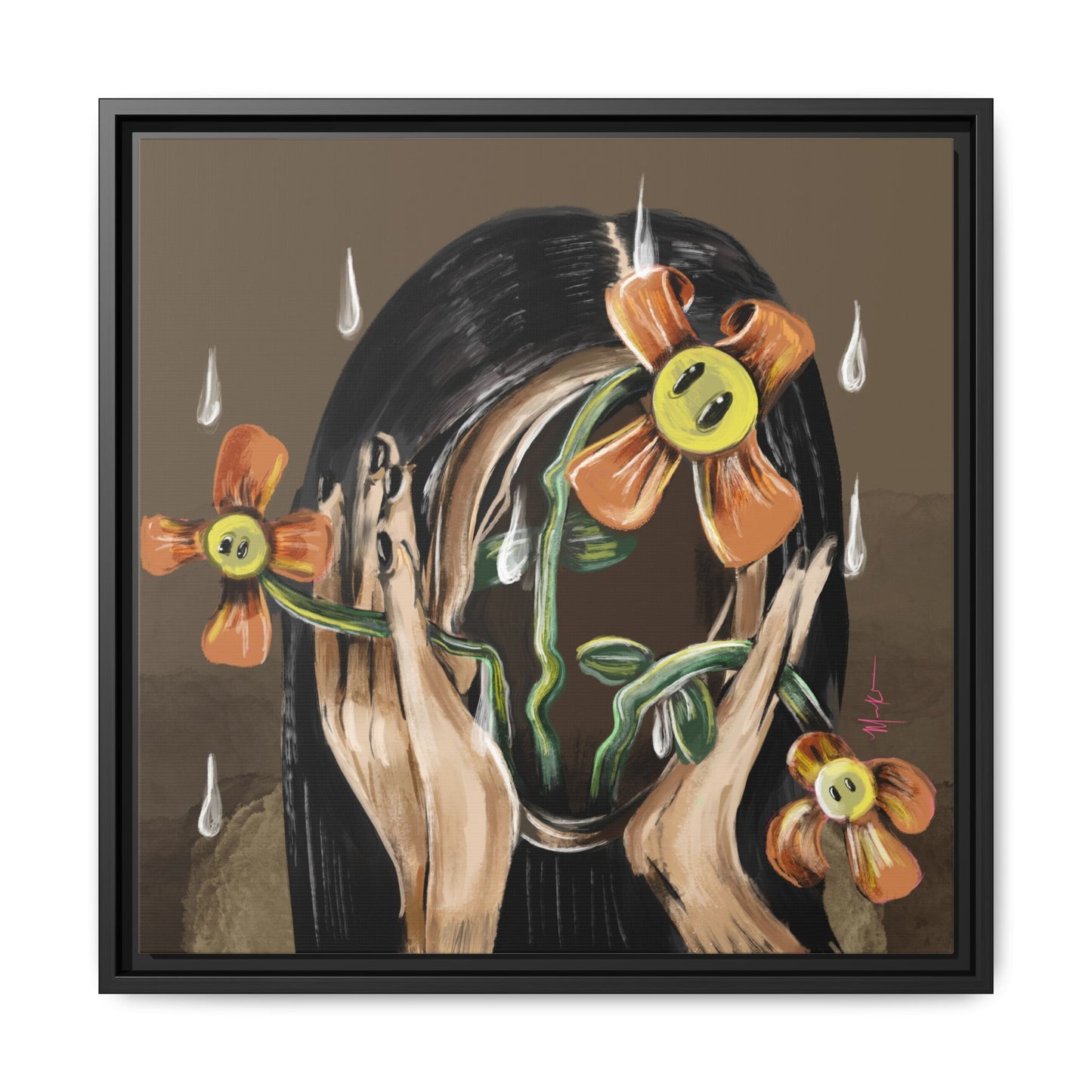 Blossom Framed Canvas