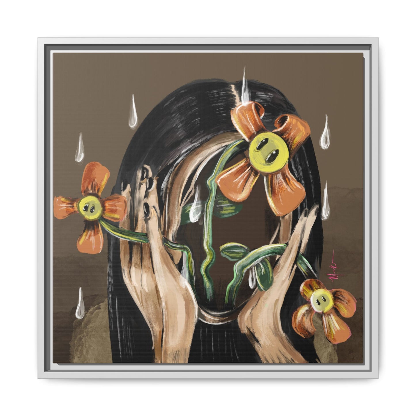 Blossom Framed Canvas