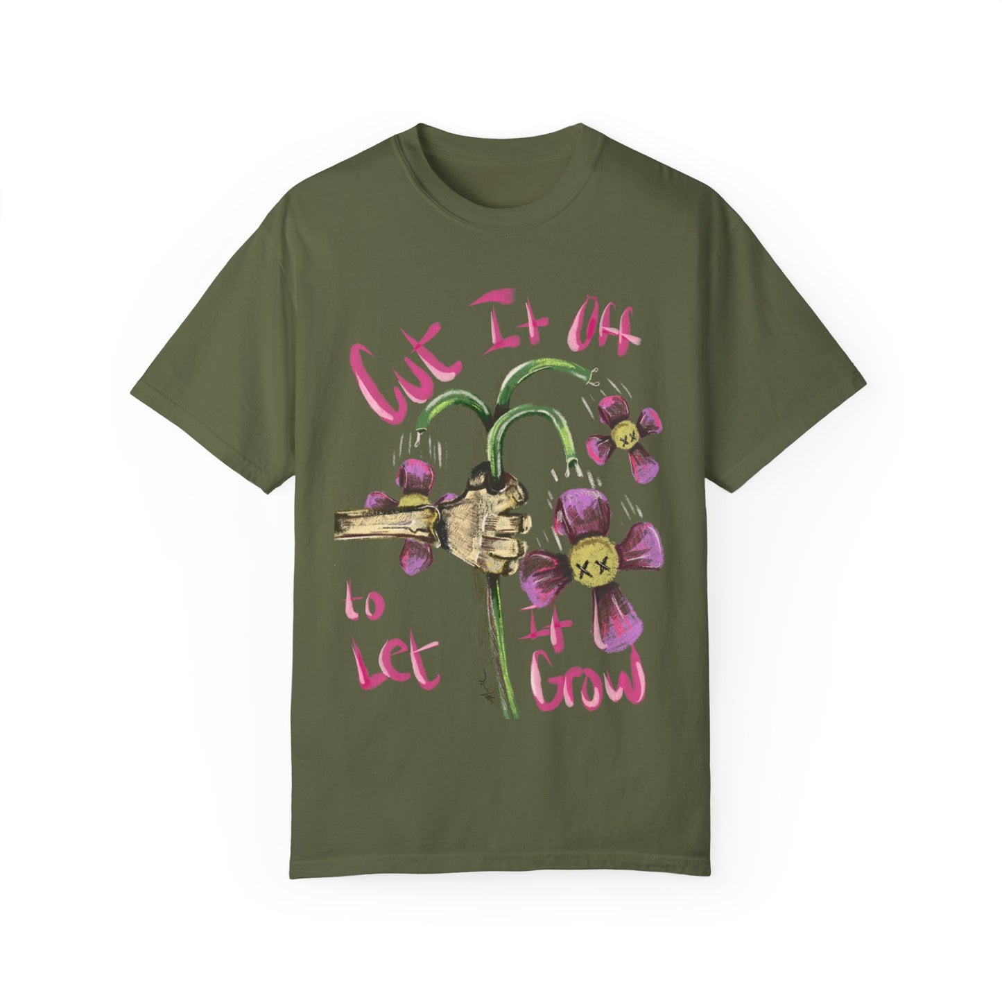 Cut It Off Too Watch It Grow Tee