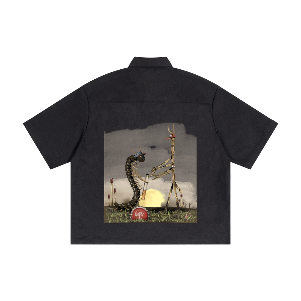 Unisex Boxy Heavyweight Short Sleeve Shirt