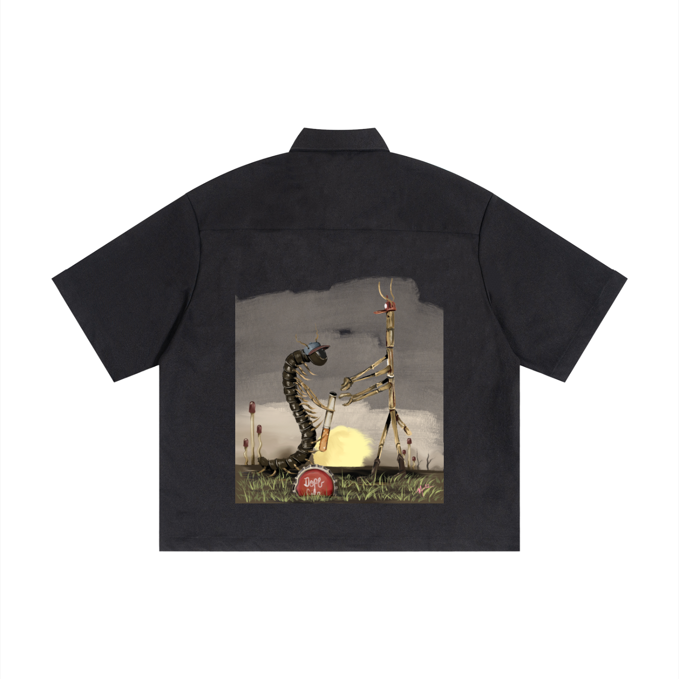 Unisex Boxy Heavyweight Short Sleeve Shirt