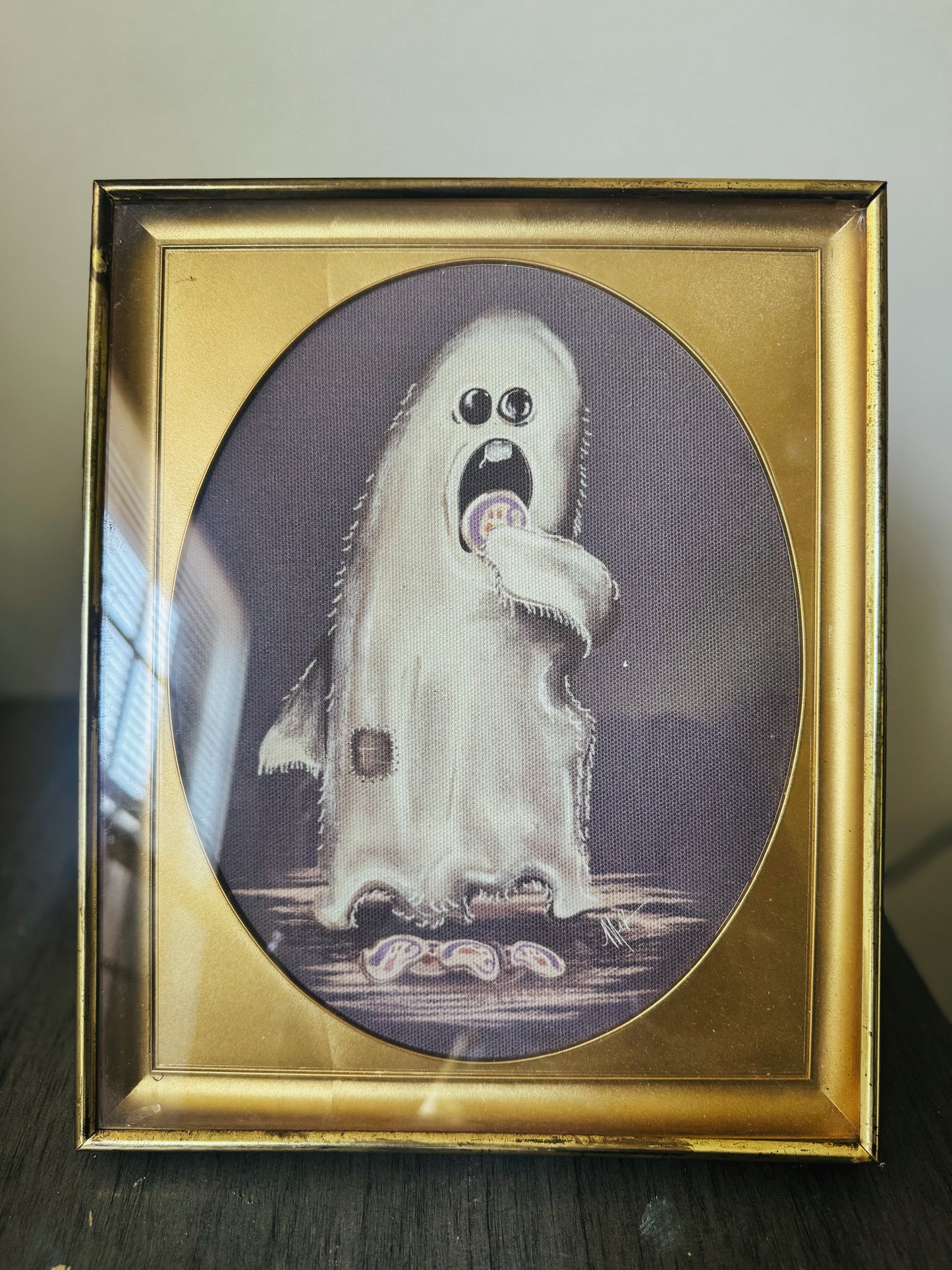 Framed Just “A” Ghost Print