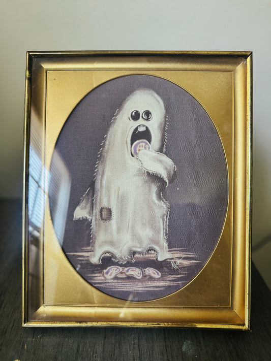 Framed Just “A” Ghost Print