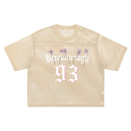 See-through Boxy Net T-Shirt