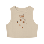 Women's Tight Crewneck Crop Tank Top