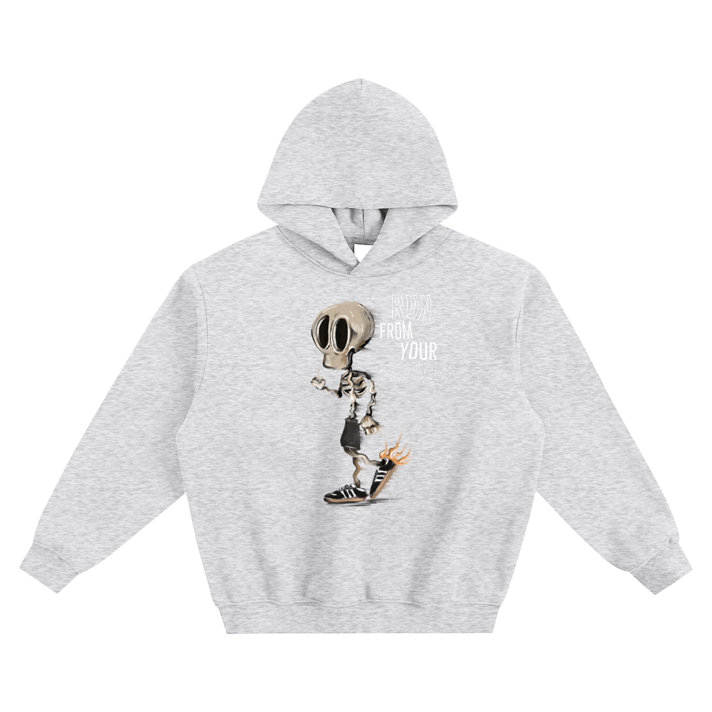 Run Fleeced Boxy Hoodie