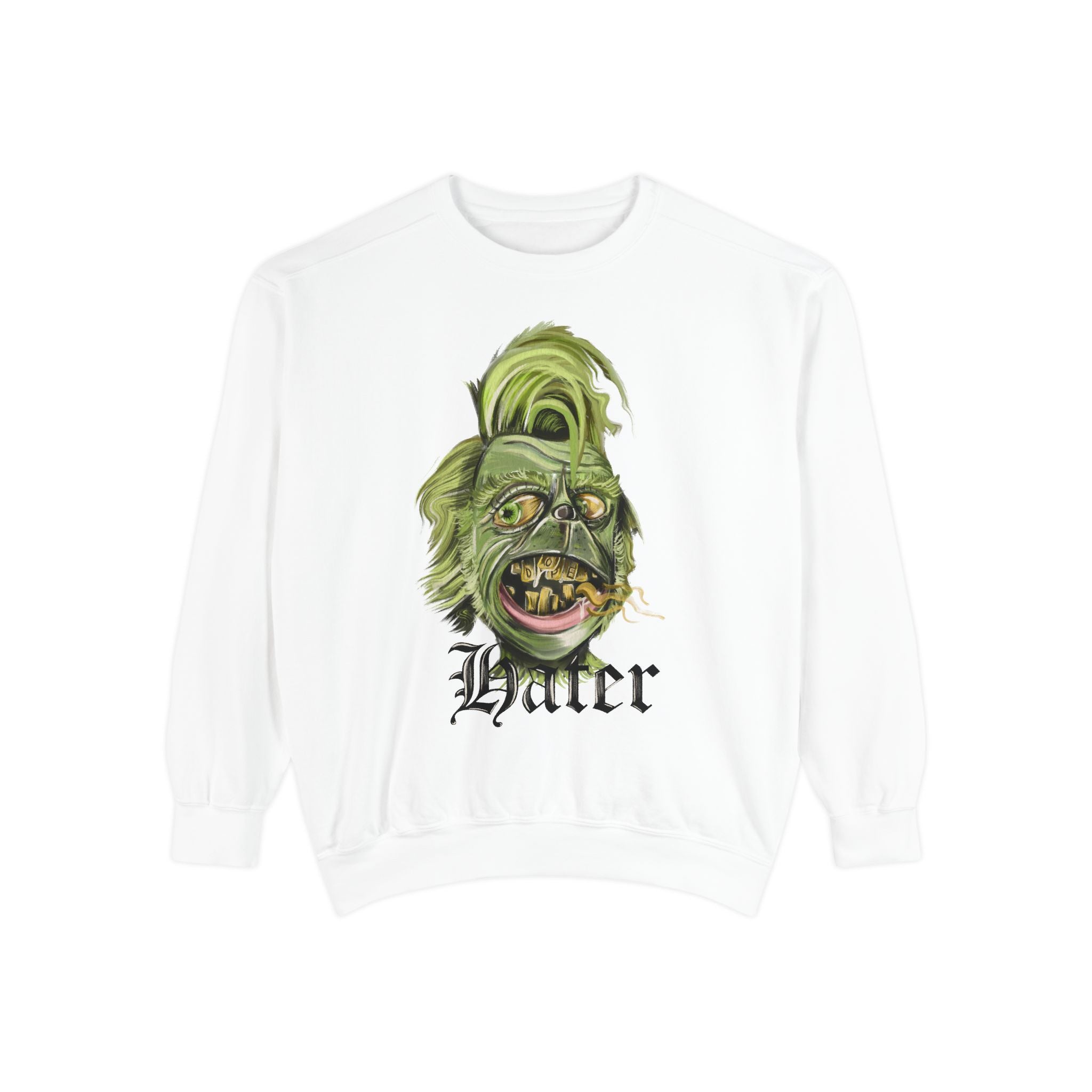 Christmas Hater Unisex Garment-Dyed Sweatshirt