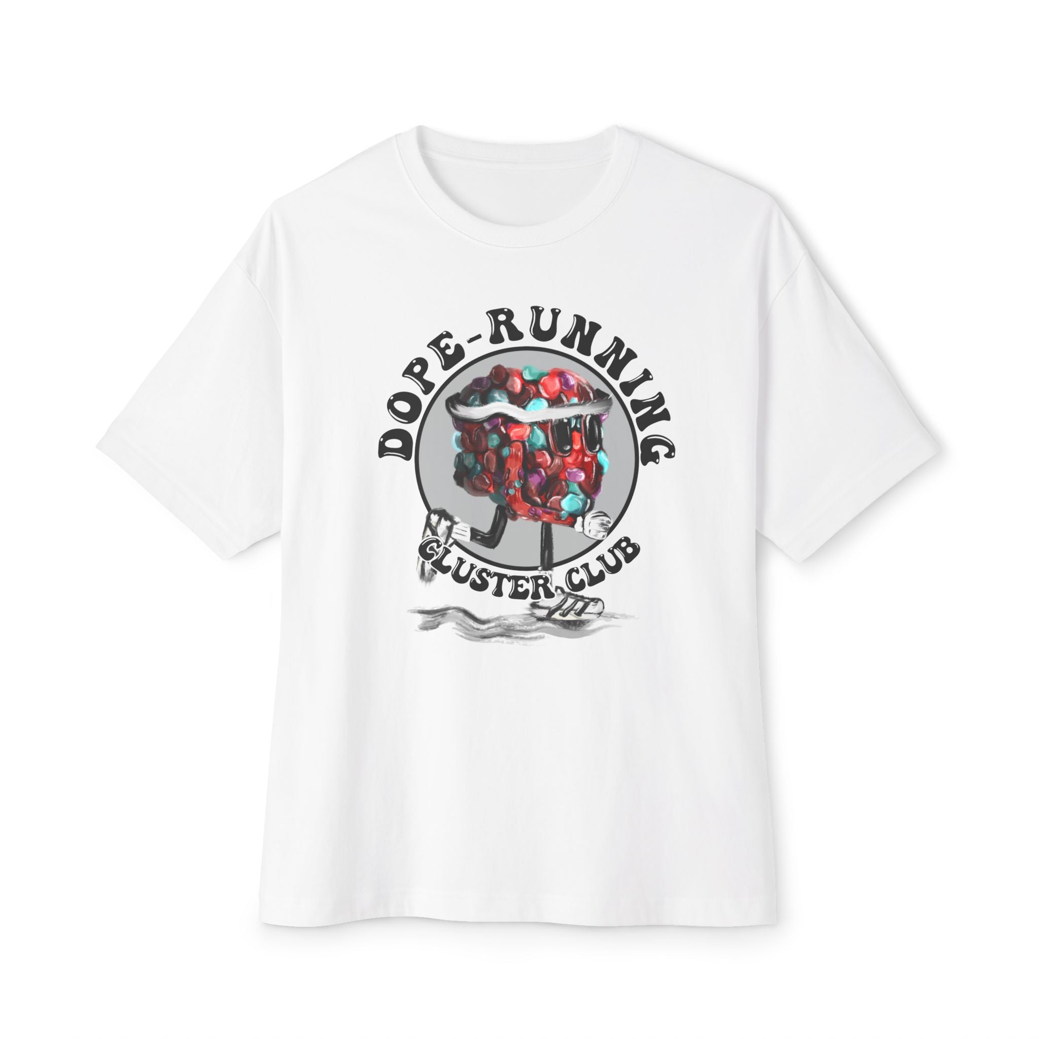 Cluster Club Oversized Boxy Tee