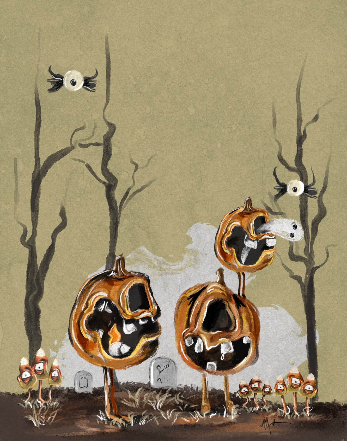 Pumpkin Party 8x10