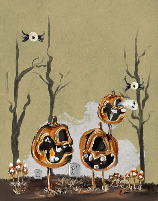 Pumpkin Party 8x10