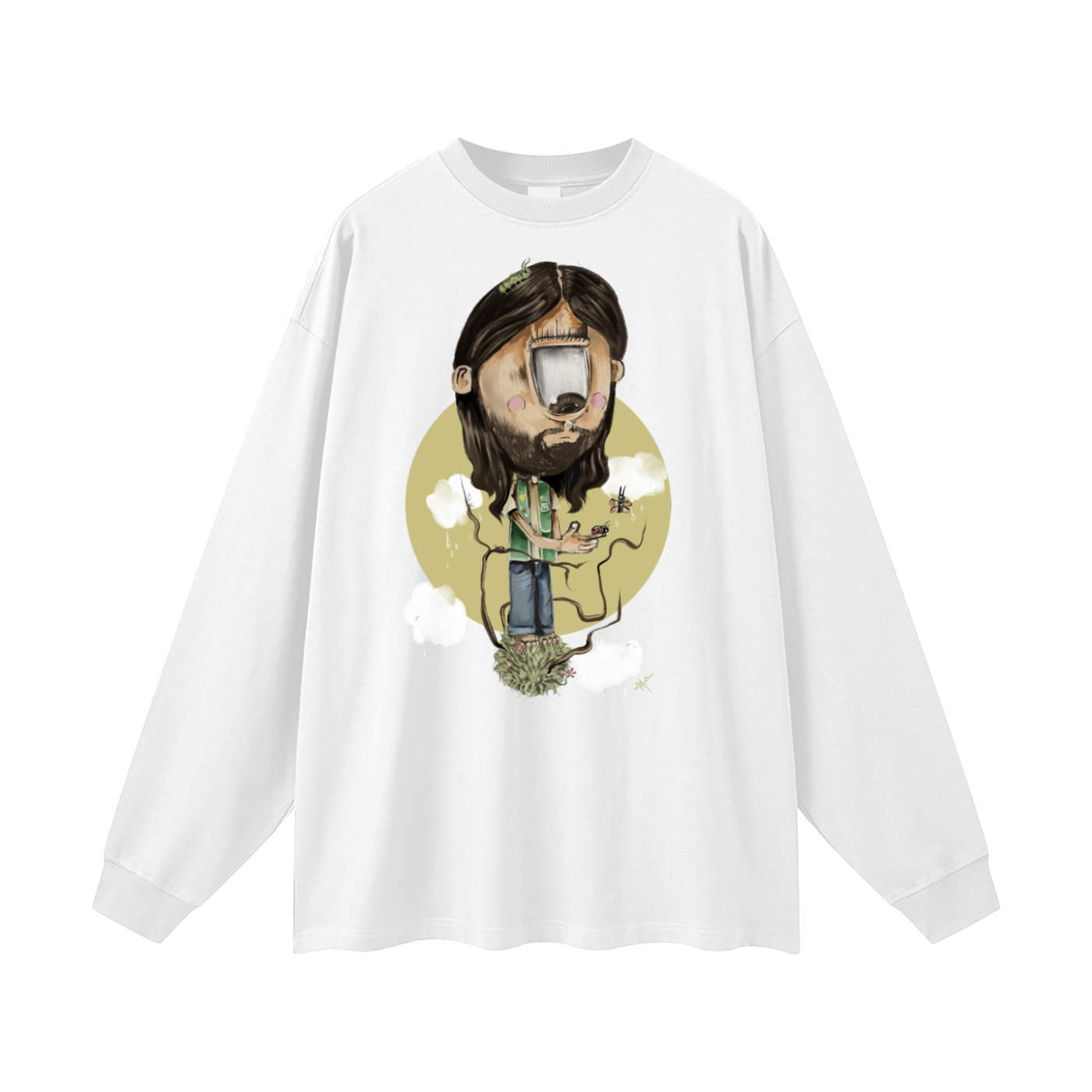 The Bugs Oversized Unisex Long Sleeve T-Shirt