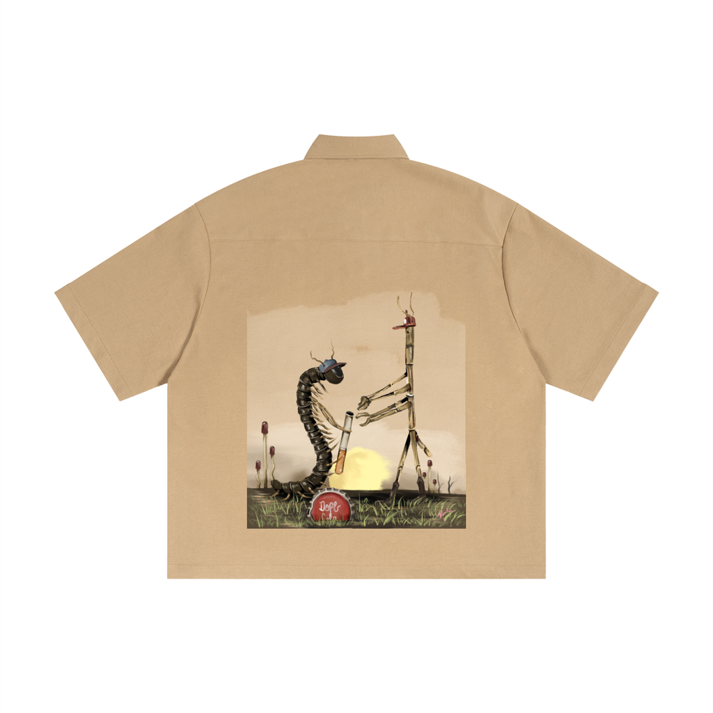 Unisex Boxy Heavyweight Short Sleeve Shirt