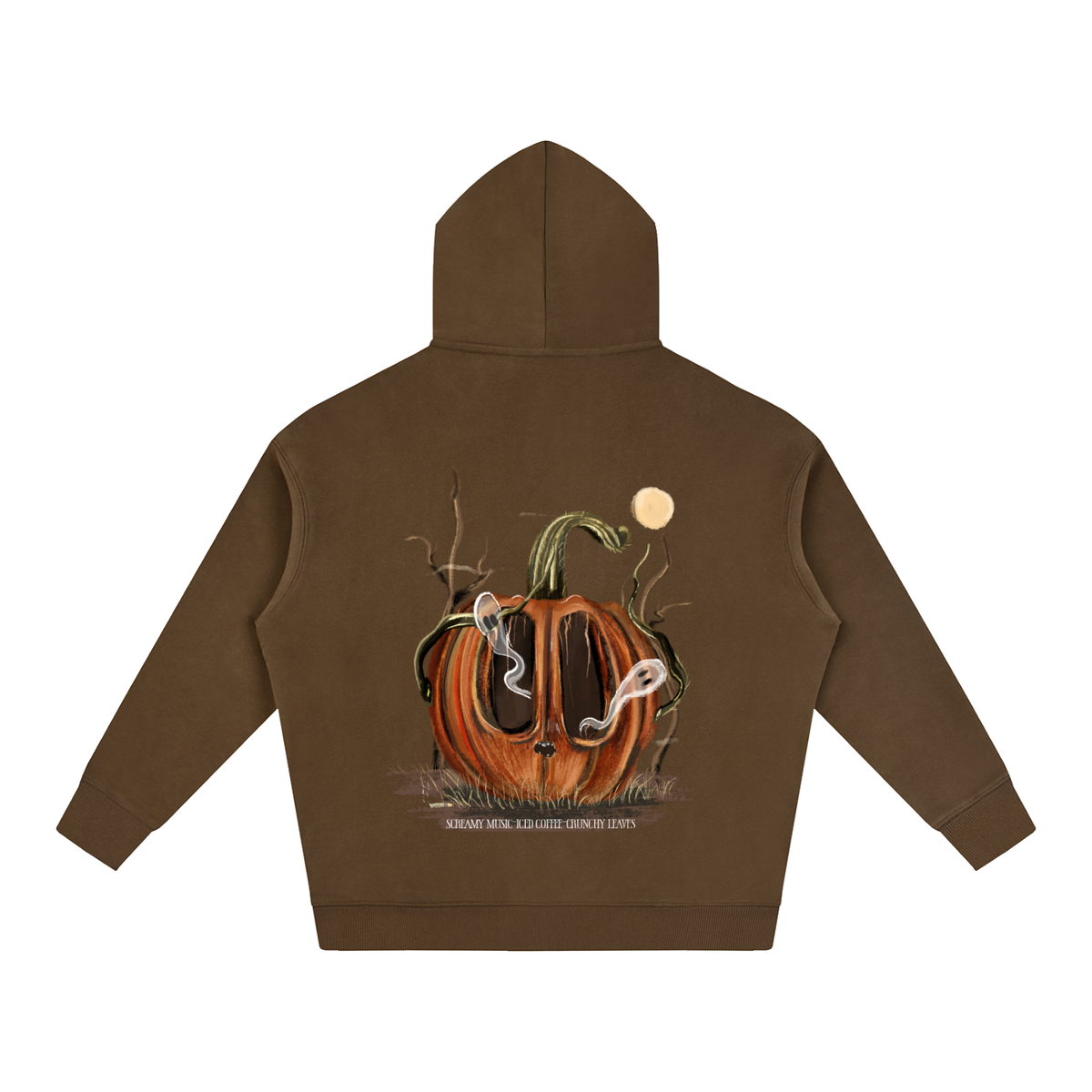 Screamy Music Oversize Fleeced Hoodie