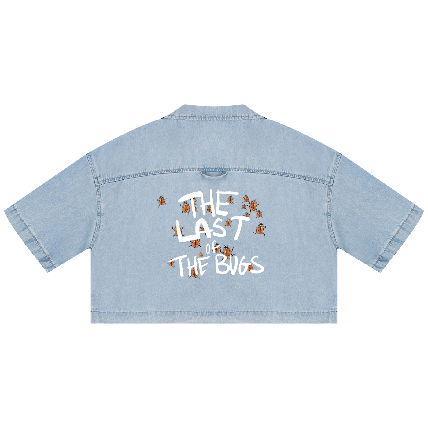 Women's Vintage Wash Boxy Cropped Shirt