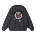 Cluster Club Washed Oversized Sweatshirt