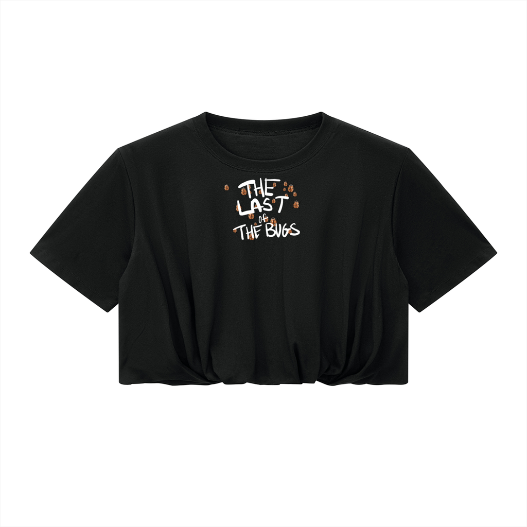 Women’s Crop Bubble Hem T-Shirt