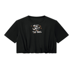 Women’s Crop Bubble Hem T-Shirt