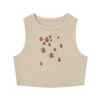 Women's Tight Crewneck Crop Tank Top